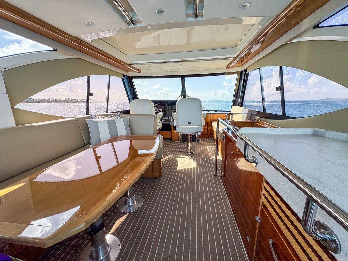 Luna 53 Enclosed Bridge yacht sale