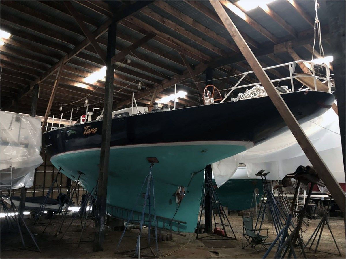 54' Luders 1965 Auxiliary Yawl - LUDERS yacht sale