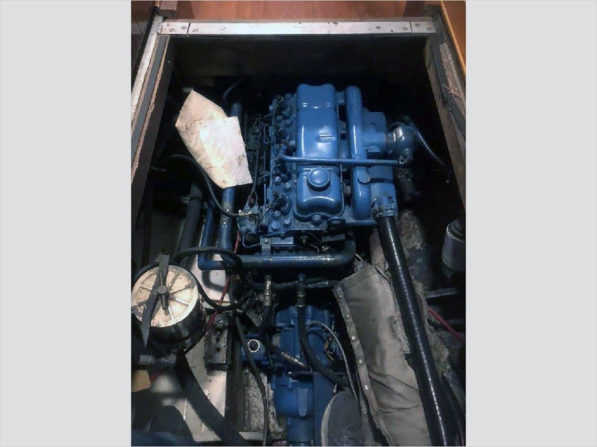 54' Luders 1965 Auxiliary Yawl yacht sale