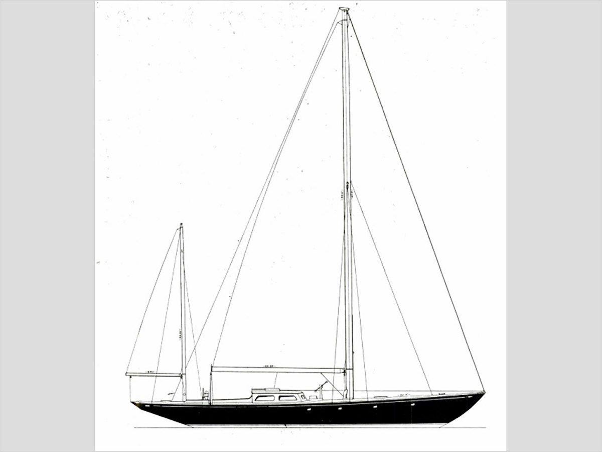 best yacht sales deals 54' Luders 1965 Auxiliary Yawl 1965