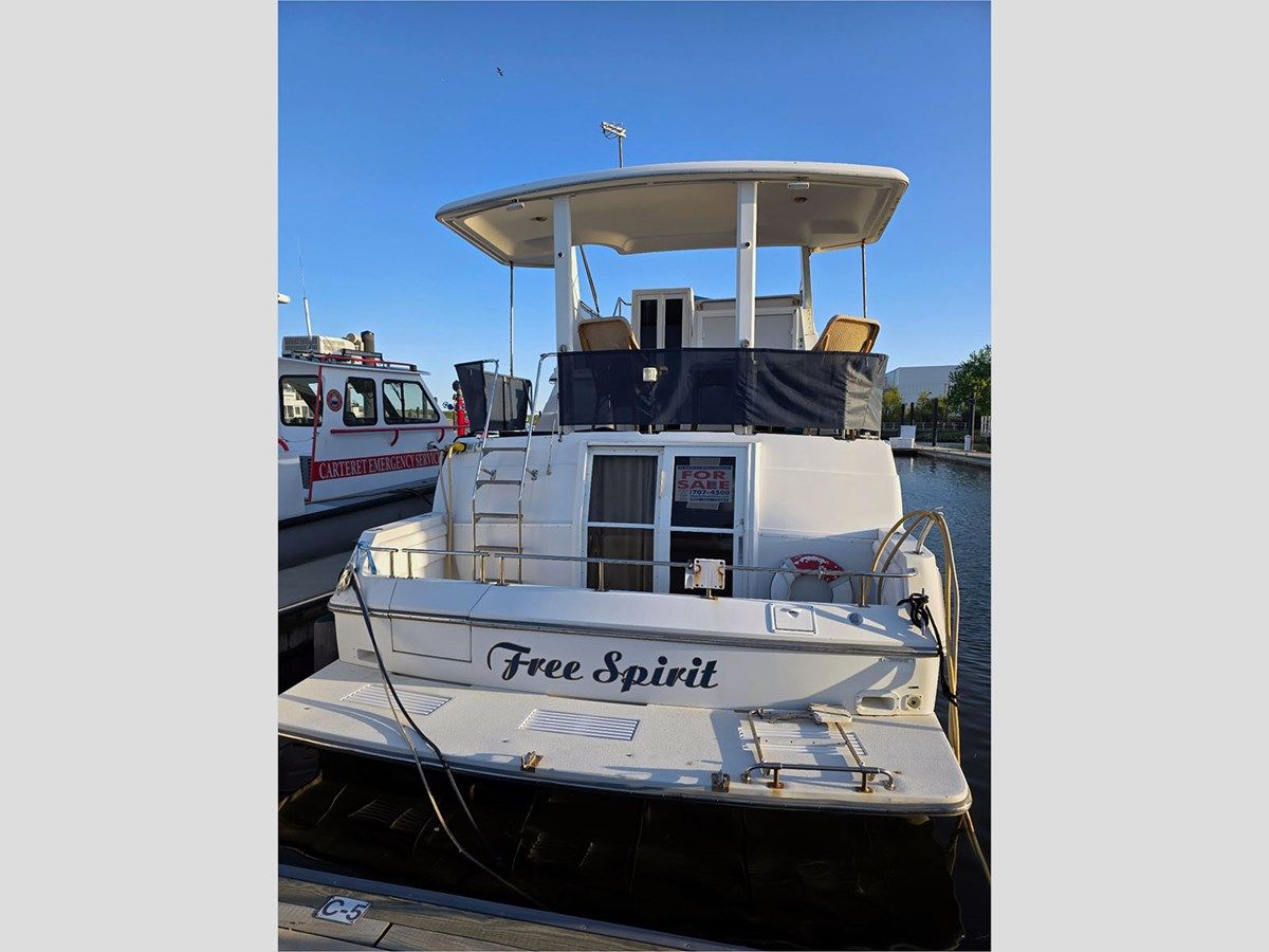 the best price on 43' Carver 1995 430 Cockpit Motor Yacht