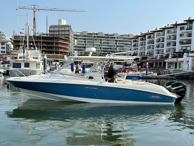 2009 Boston Whaler 320 Outrage Cuddy Cabin @ Puerto Vallarta