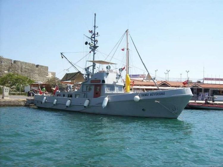 Classic Military Motor Yacht