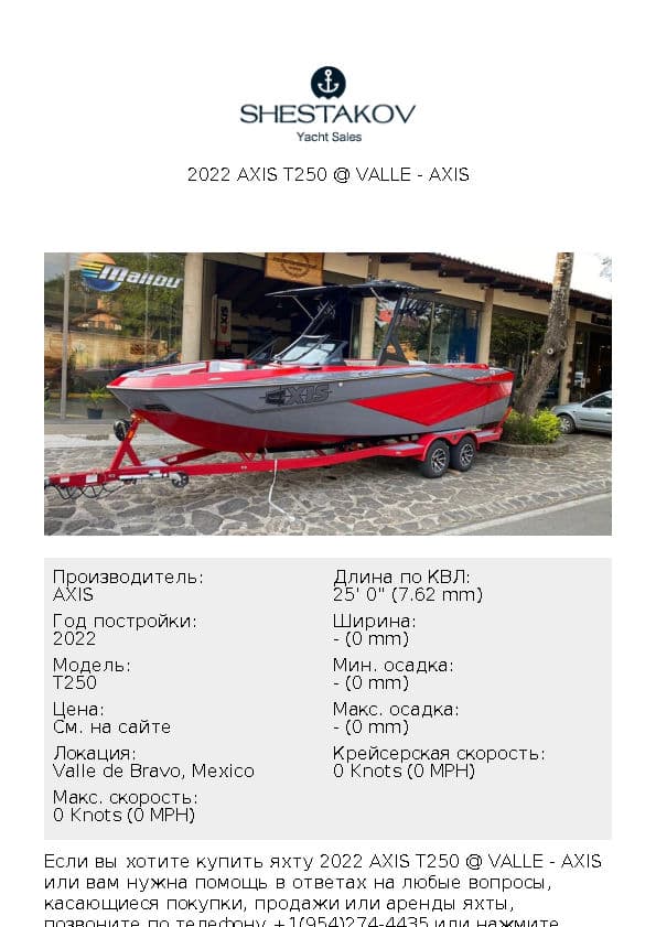 2022 Axis T250 @ Valle - T250 - 2022