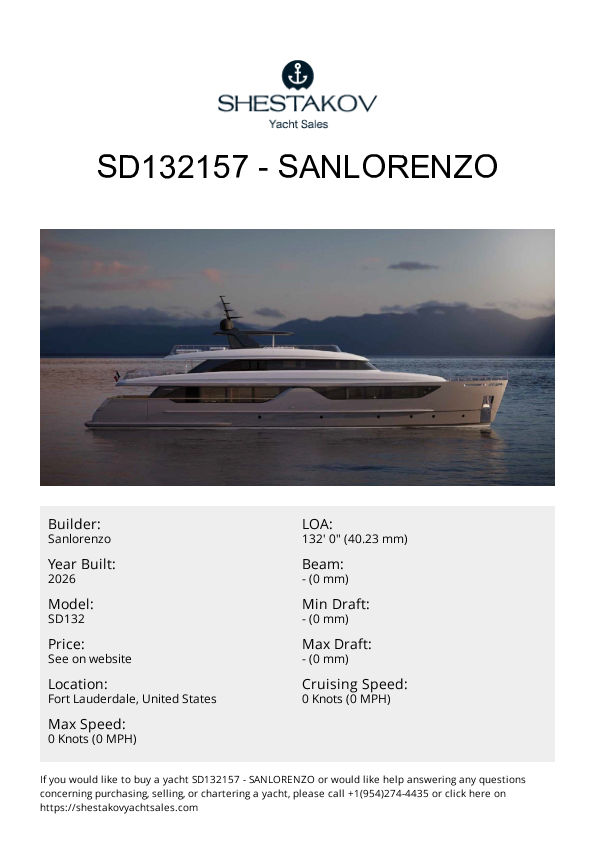 SD132157 - SD132 - 2026
