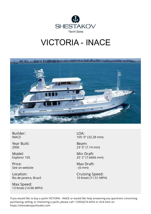 Victoria - Explorer 105 - 2006