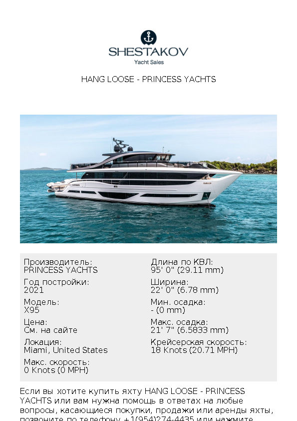 HANG LOOSE - X95 - 2021