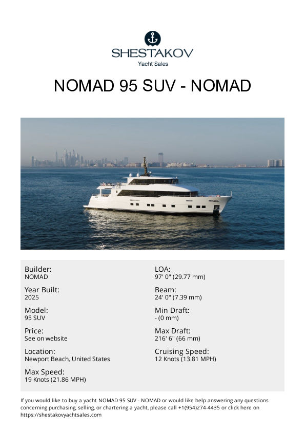 NOMAD 95 SUV - 95 SUV - 2025