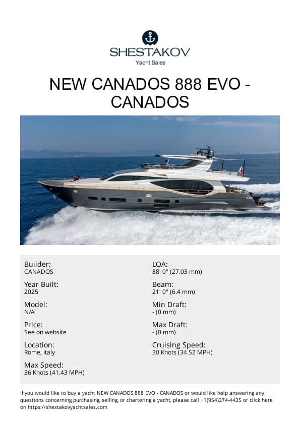 New CANADOS 888 EVO - undefined - 2025
