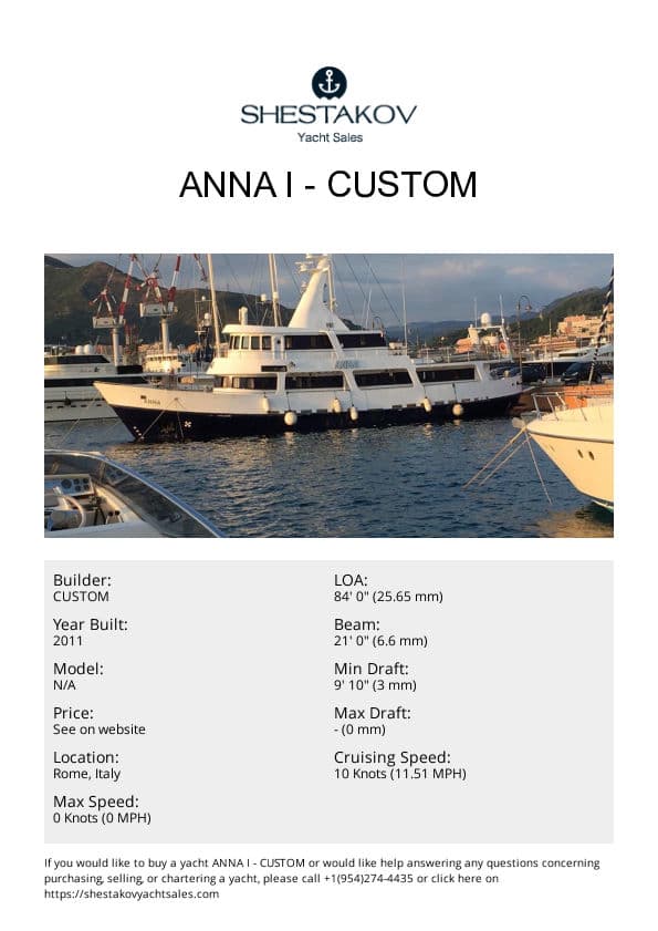 ANNA I - undefined - 2011