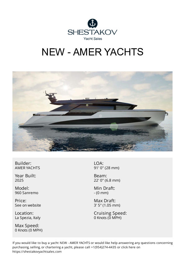 New - 960 Sanremo - 2026