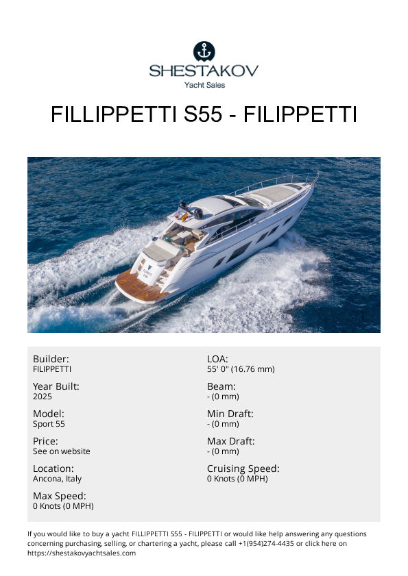 Fillippetti S55 - Sport 55 - 2025
