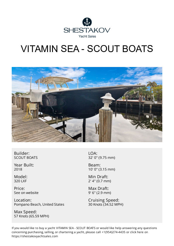 VITAMIN SEA - 320 LXF - 2018