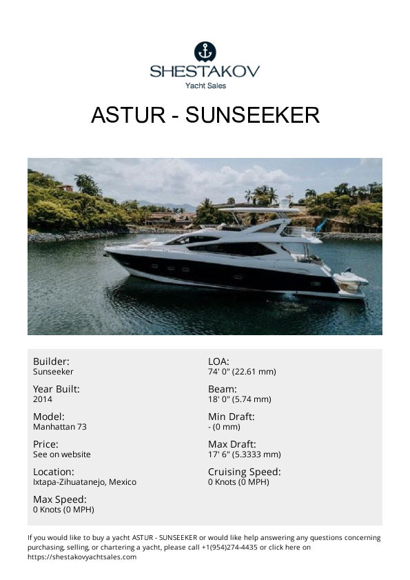 Astur - Manhattan 73 - 2014