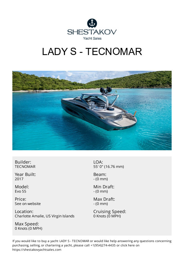 LADY S - Evo 55 - 2017