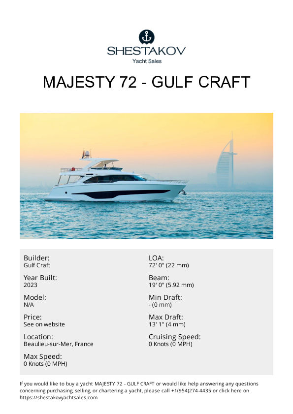 Majesty 72 - undefined - 2023