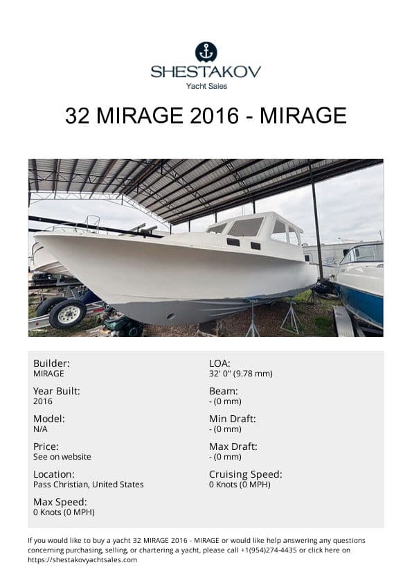 32 MIRAGE 2016 - undefined - 2016