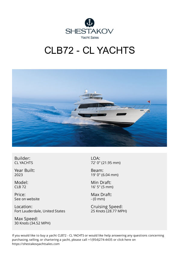CLB72 - CLB 72 - 2023
