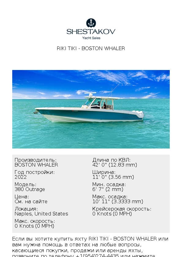 RIKI TIKI - 380 Outrage - 2022