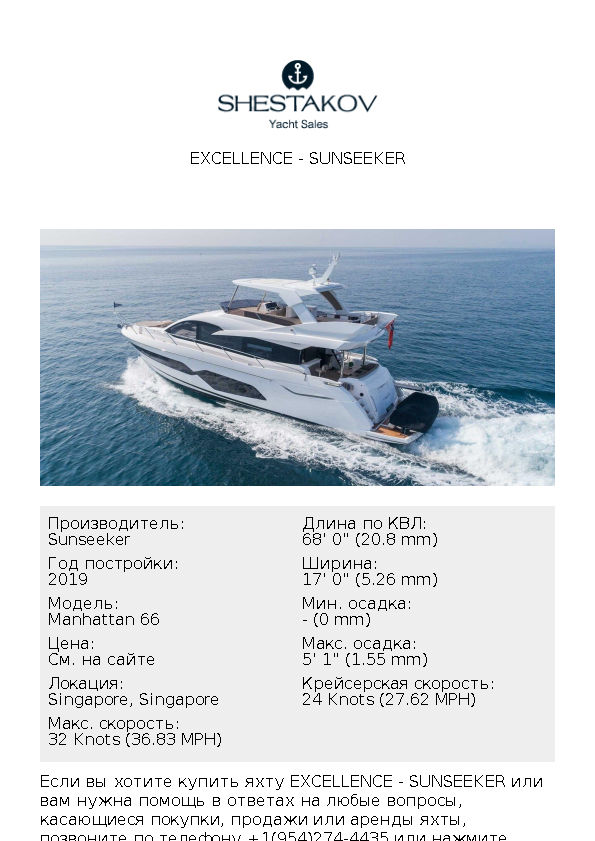 Excellence - Manhattan 66 - 2019