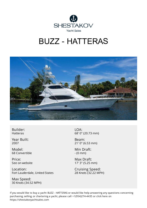 Buzz - 68 Convertible - 2007