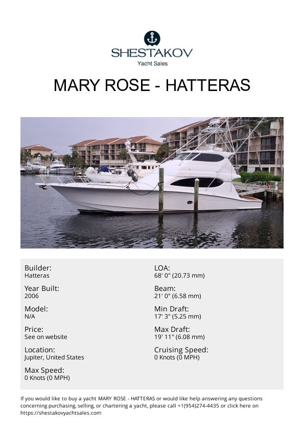 MARY ROSE - undefined - 2006