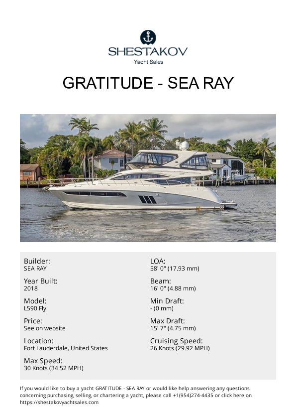 Gratitude - L590 Fly - 2018
