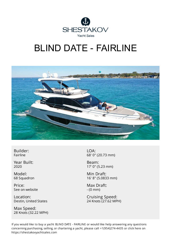 Blind Date - 68 Squadron - 2020