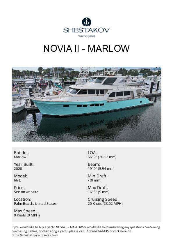 Novia II - 66 E - 2020