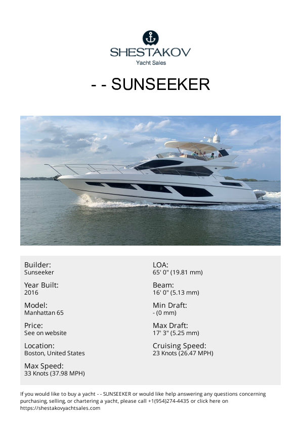 - - Manhattan 65 - 2016