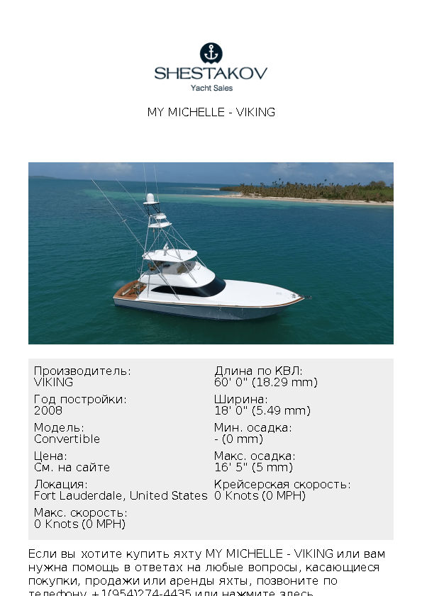 My Michelle - Convertible - 2008