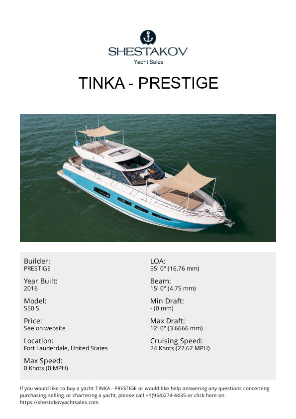 Tinka - 550 S - 2016