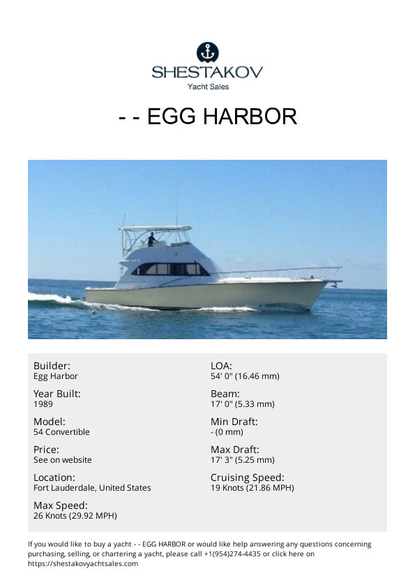 - - 54 Convertible - 1989