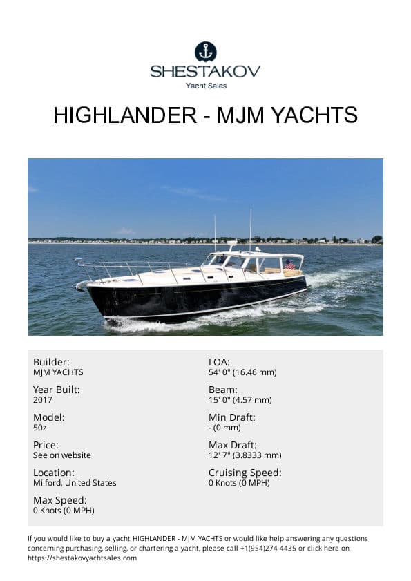 Highlander - 50z - 2017