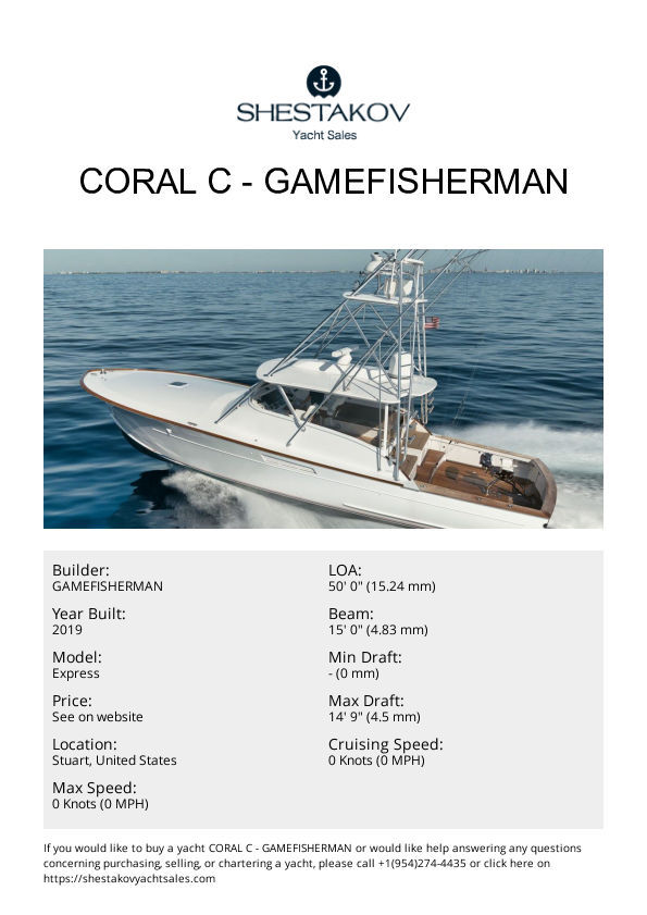 CORAL C - Express - 2019