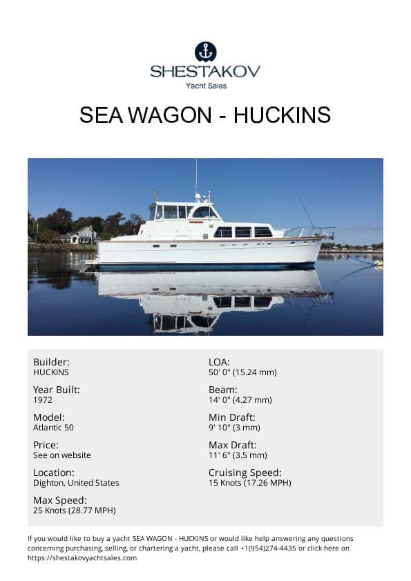 Sea Wagon - Atlantic 50 - 1972