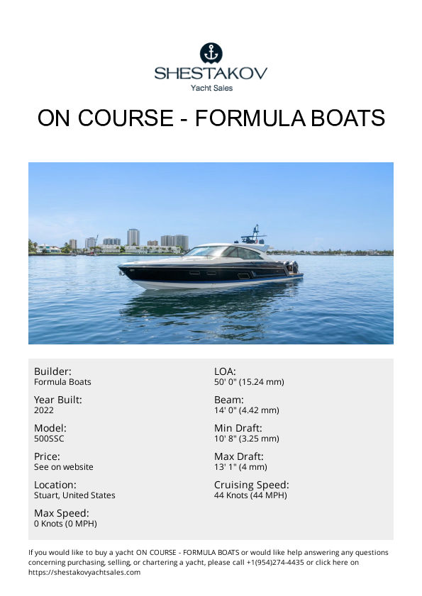 On Course - 500SSC - 2022