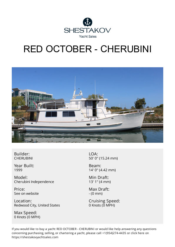 RED OCTOBER - Cherubini Independence - 1999