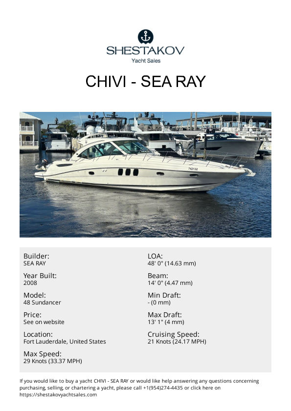 Chivi - 48 Sundancer - 2008