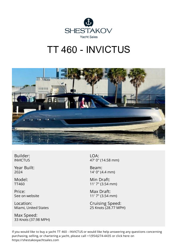 TT 460 - TT460 - 2024