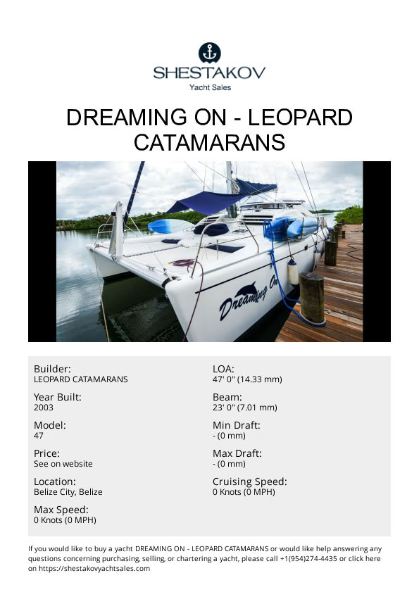 Dreaming On - 47 - 2003