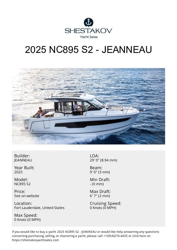 2025 NC895 S2 - NC895 S2 - 2025