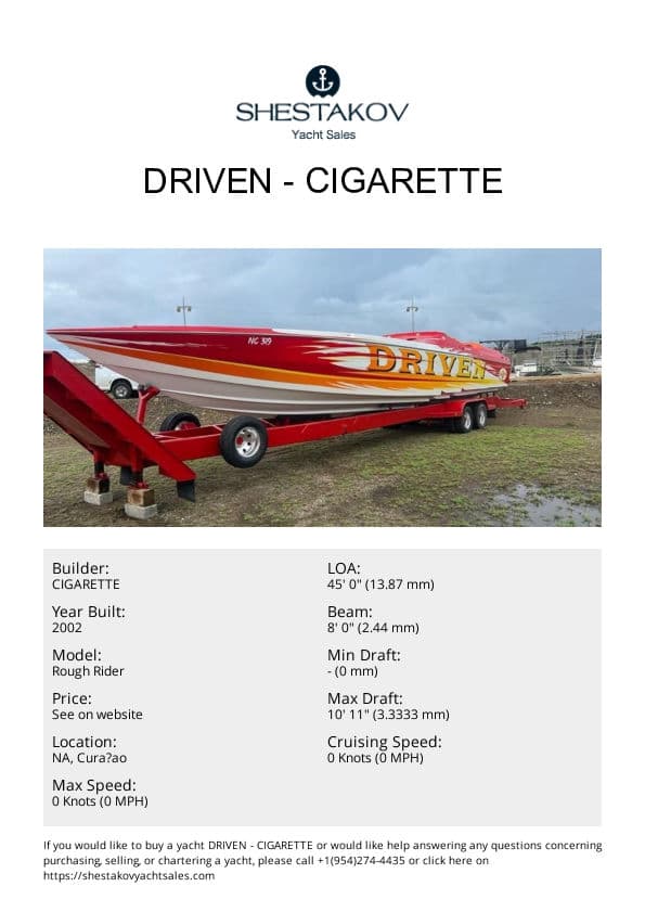 Driven - Rough Rider - 2002