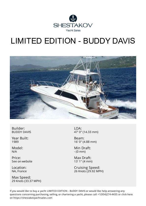 Limited Edition - undefined - 1989