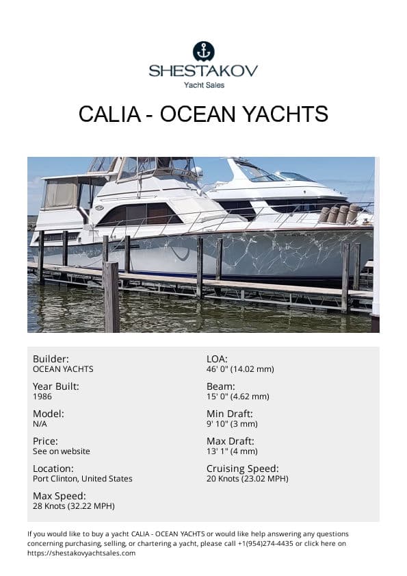 Calia - undefined - 1986