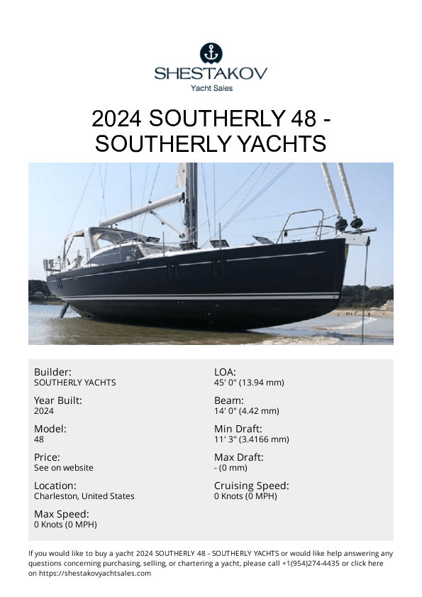 2024 Southerly 48 - 48 - 2024