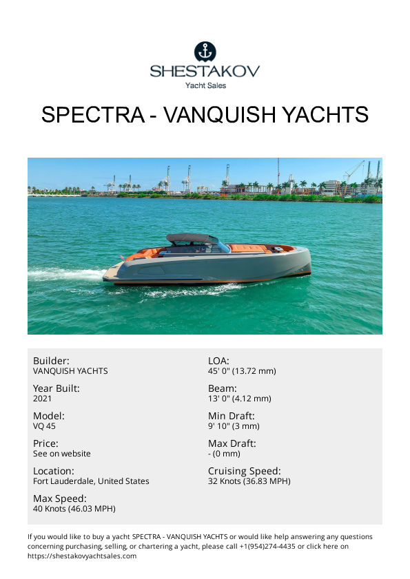 Spectra - VQ 45 - 2021