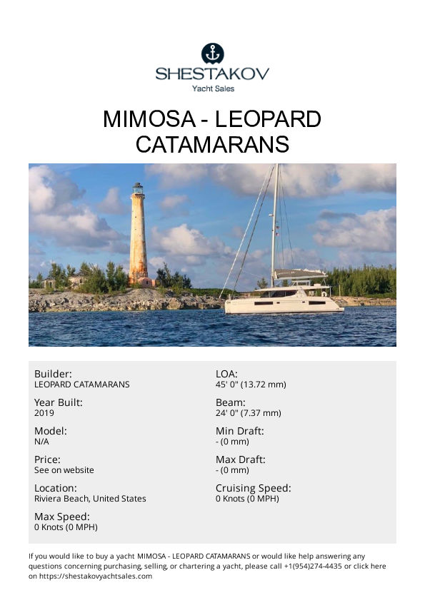 MIMOSA - undefined - 2019