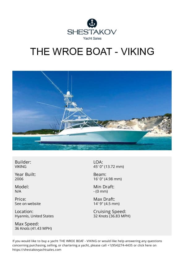 THE WROE BOAT - undefined - 2007