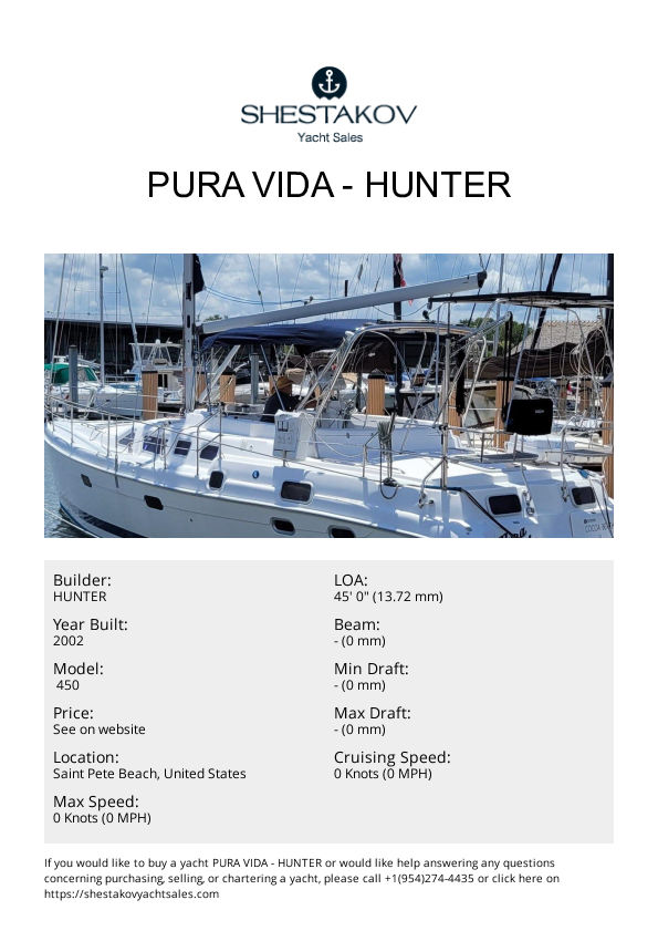 PURA VIDA -  450 - 2002